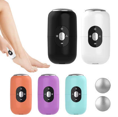 Râpe électrique _ anti-callosités _ Pieds Doux Instantanément | Portable | Rechargeable & Puissant