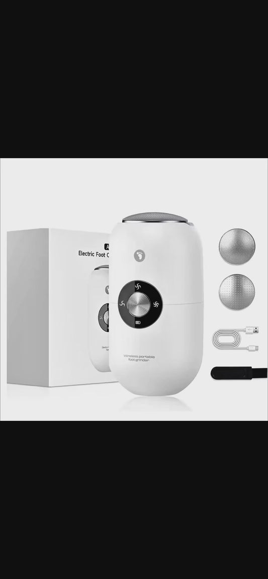 Râpe électrique _ anti-callosités _ Pieds Doux Instantanément | Portable | Rechargeable & Puissant